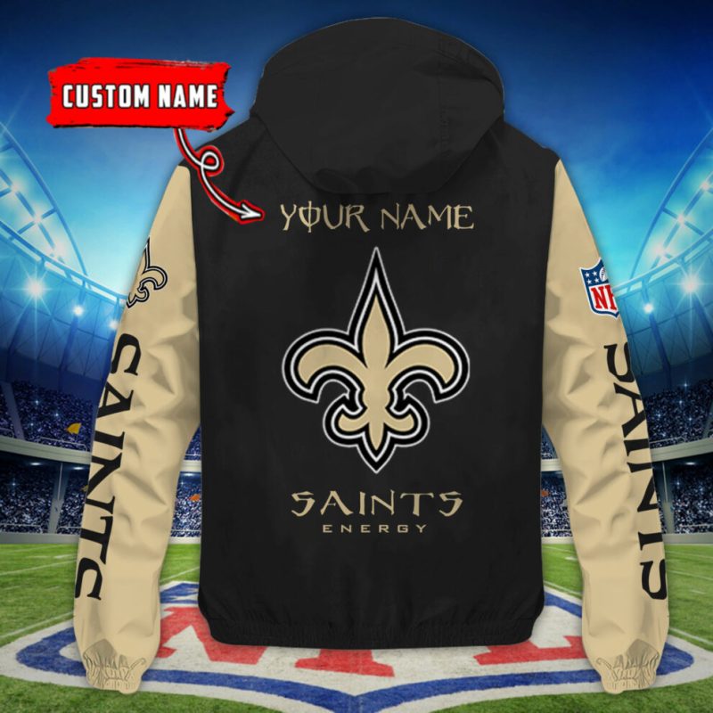 New Orleans Saints Outdoor Jacket Lifestyle Image