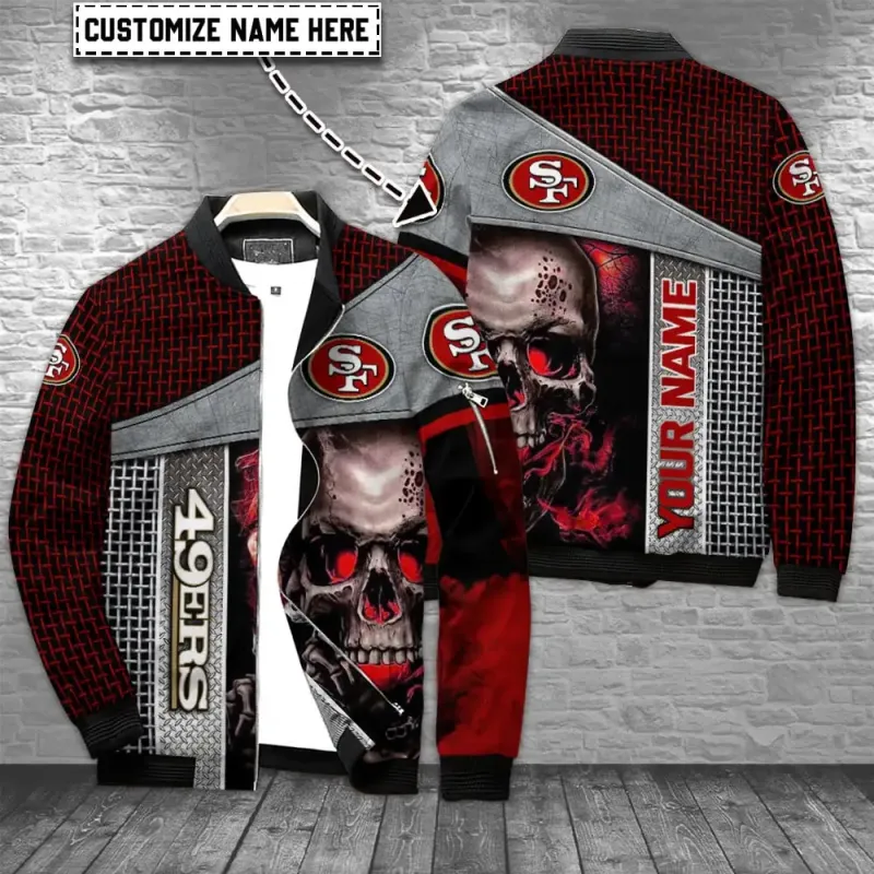 San Francisco 49ers Personalized Bomber Jacket