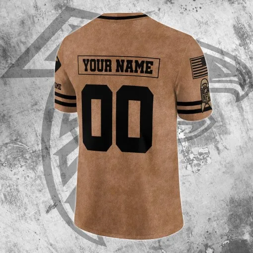Atlanta Falcons Jersey Back View