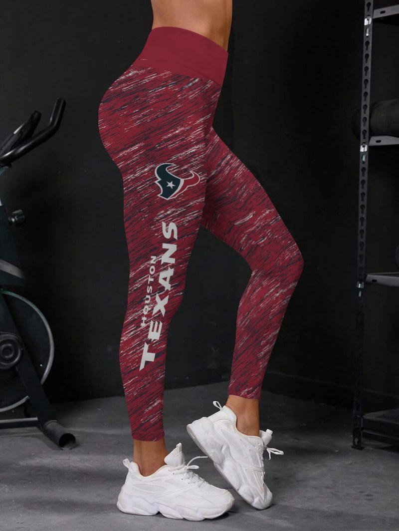 Houston Texans Printed Leggings 1