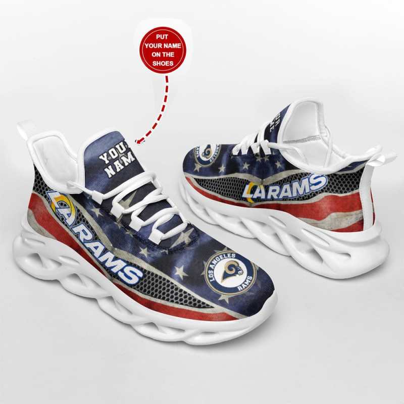 Los Angeles Rams Yezy Sneakers Design