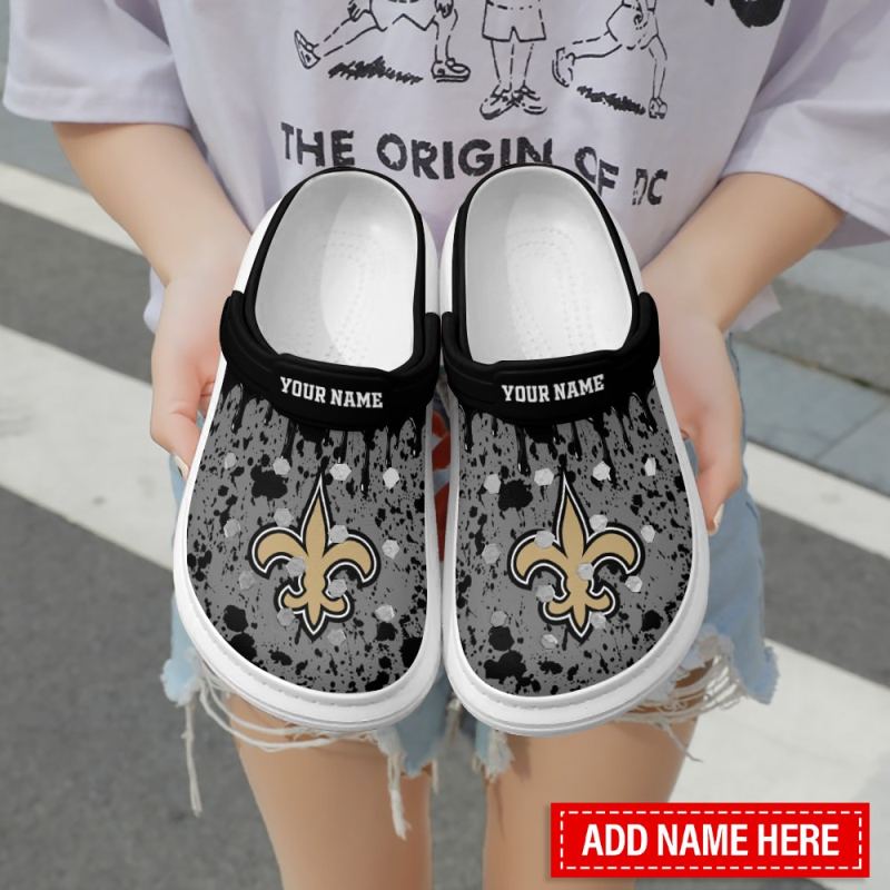 New Orleans Saints Personalized Limited Clog