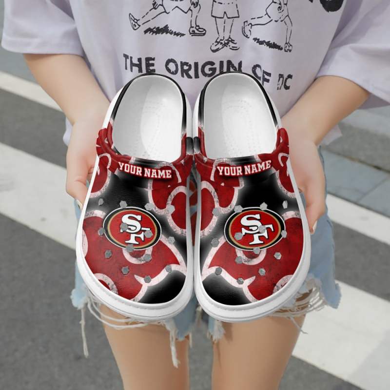 San Francisco 49ers Personalized Limited Clog