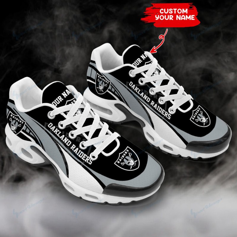 Las Vegas Raiders Youth Sneakers - Side View