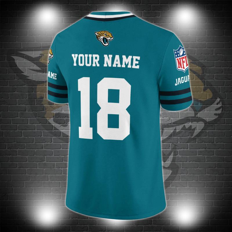 Jacksonville Jaguars V-neck Jersey Third View