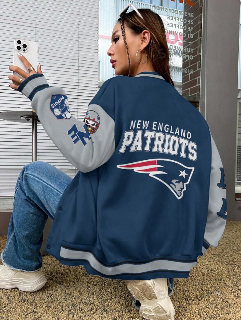 New England Patriots Jacket Back View