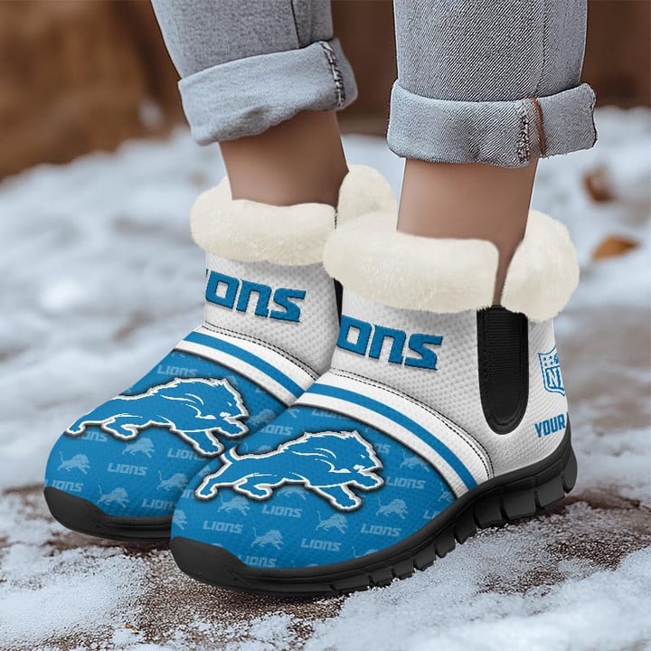 Detroit Lions Snow Boots