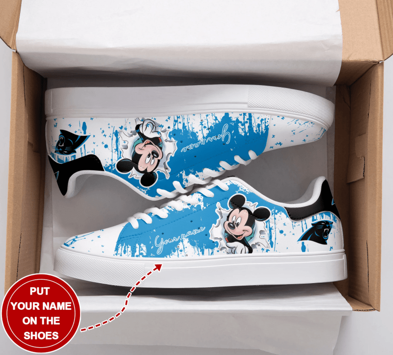Custom Carolina Panthers Sneakers