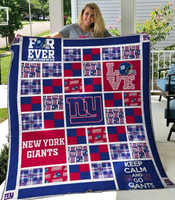New York Giants Premium Quilt Size Chart