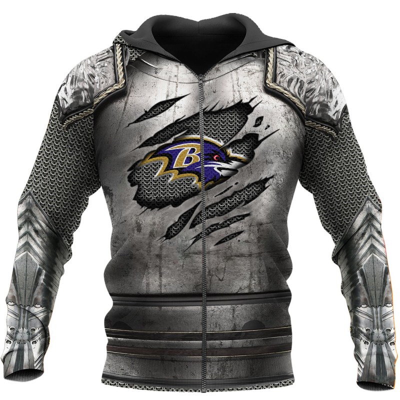 Baltimore Ravens Ugly Christmas Sweater Design