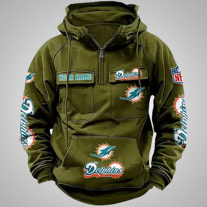 Miami Dolphins Hoodie Image 3