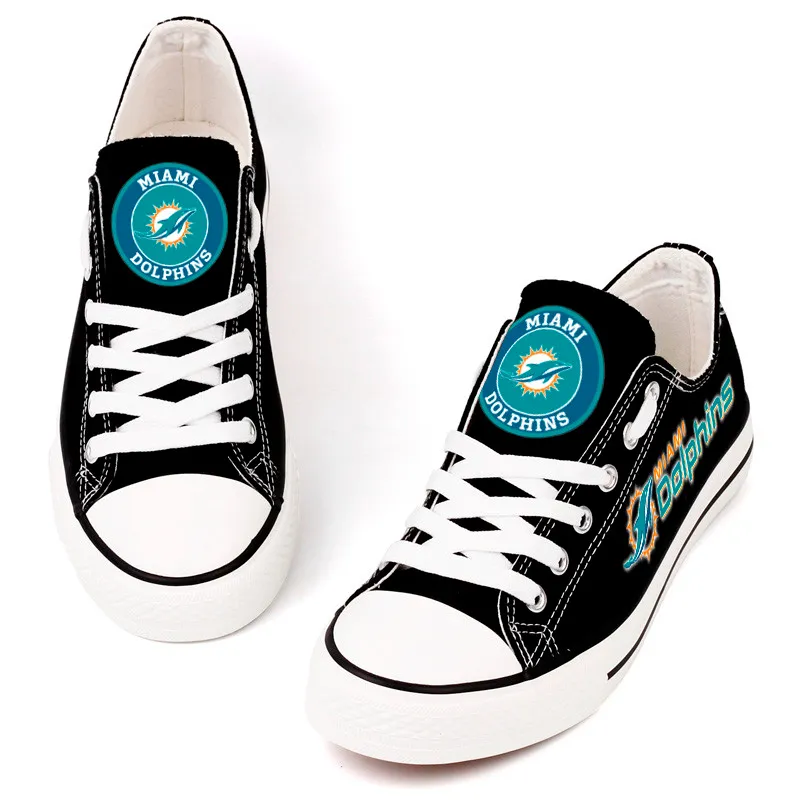 Miami Dolphins New Low Top BG55 Image 2