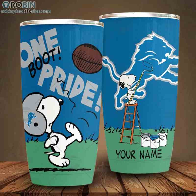 Detroit Lions Personalized Tumbler