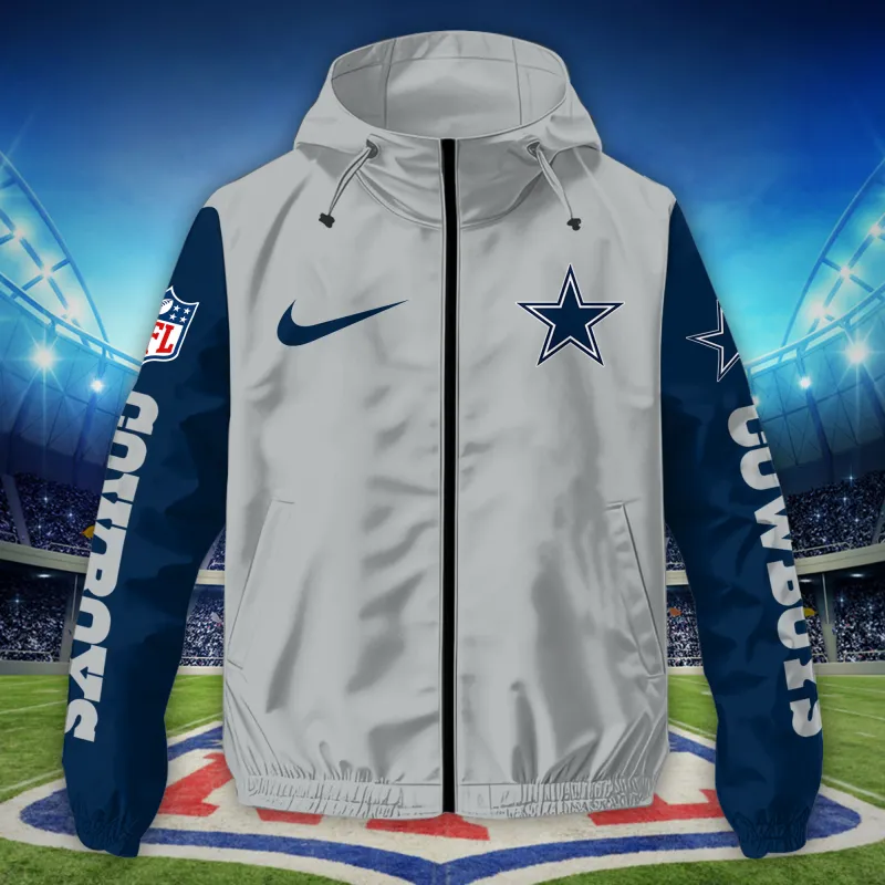 Dallas Cowboys Outdoor Jacket Side View