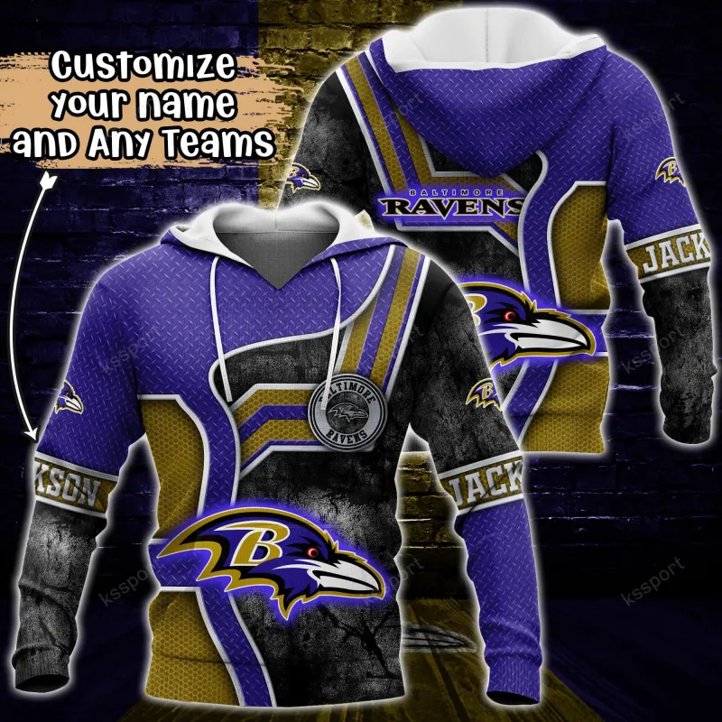 Baltimore Ravens Personalized Hoodie