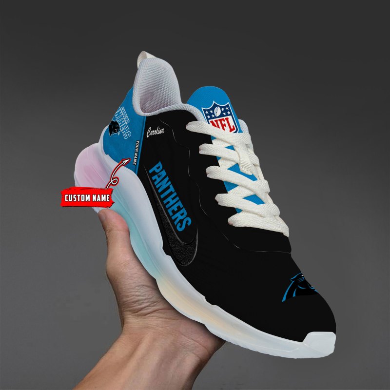 Carolina Panthers Rainbow Cushion Running Shoes Image 3