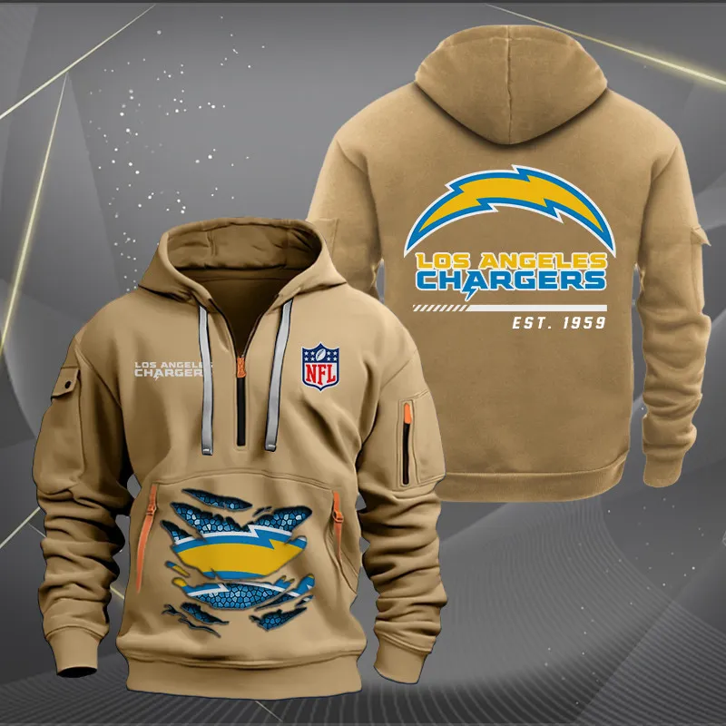 Los Angeles Chargers Hoodie Back