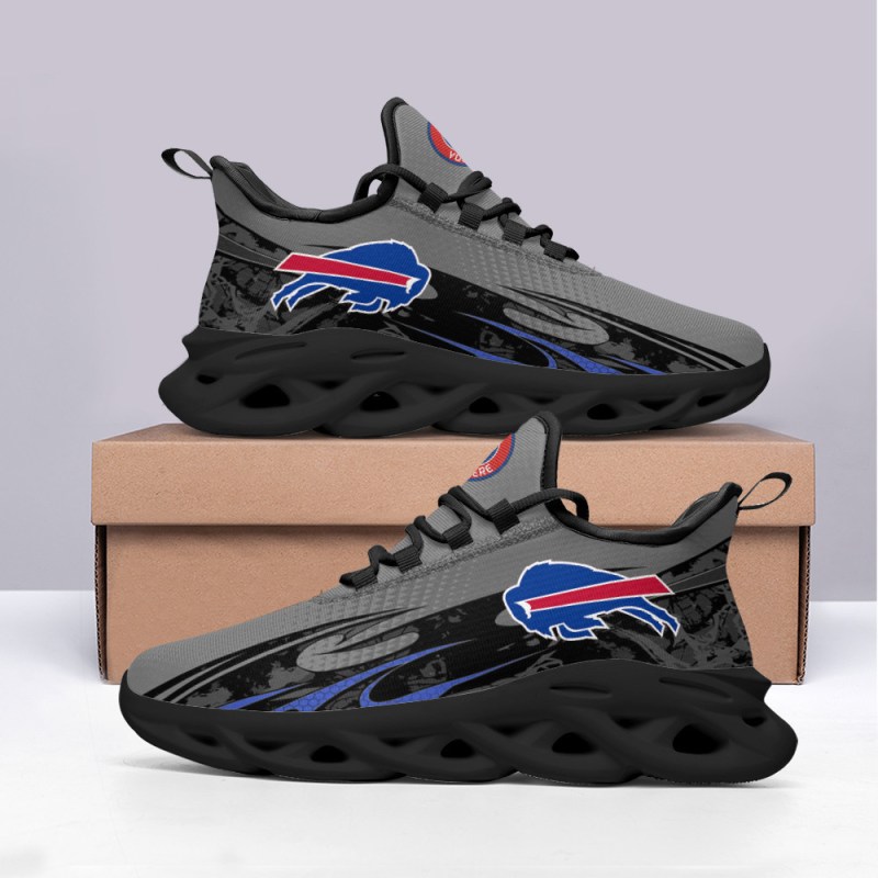 Buffalo Bills Yezy Running Sneakers Top View
