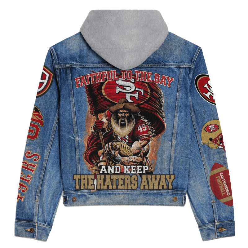 San Francisco 49ers Jacket Back View