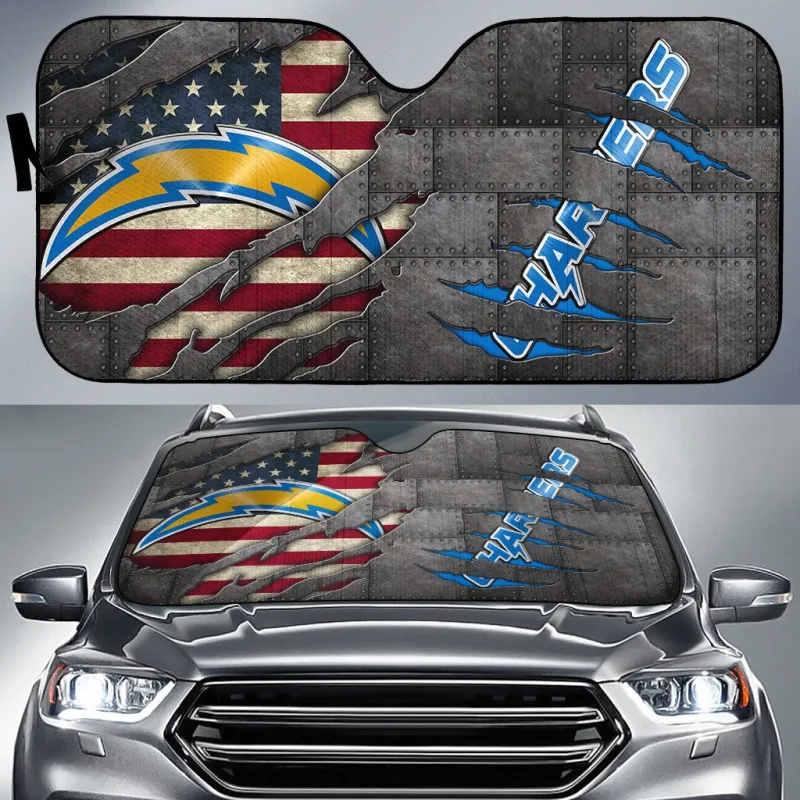 Los Angeles Chargers Auto Sun Shade