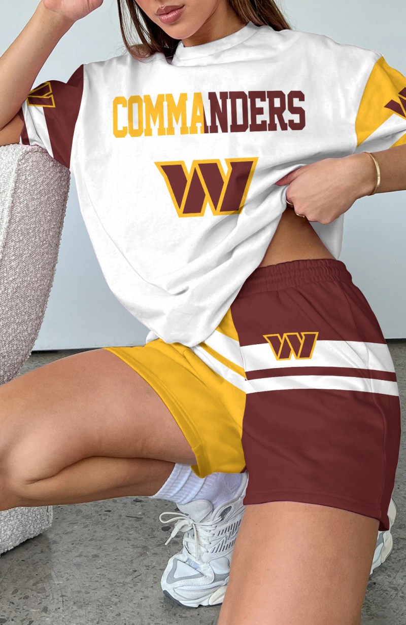Washington Commanders Shorts and Top