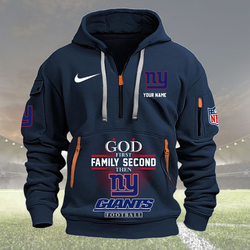 Navy New York Giants Hoodie