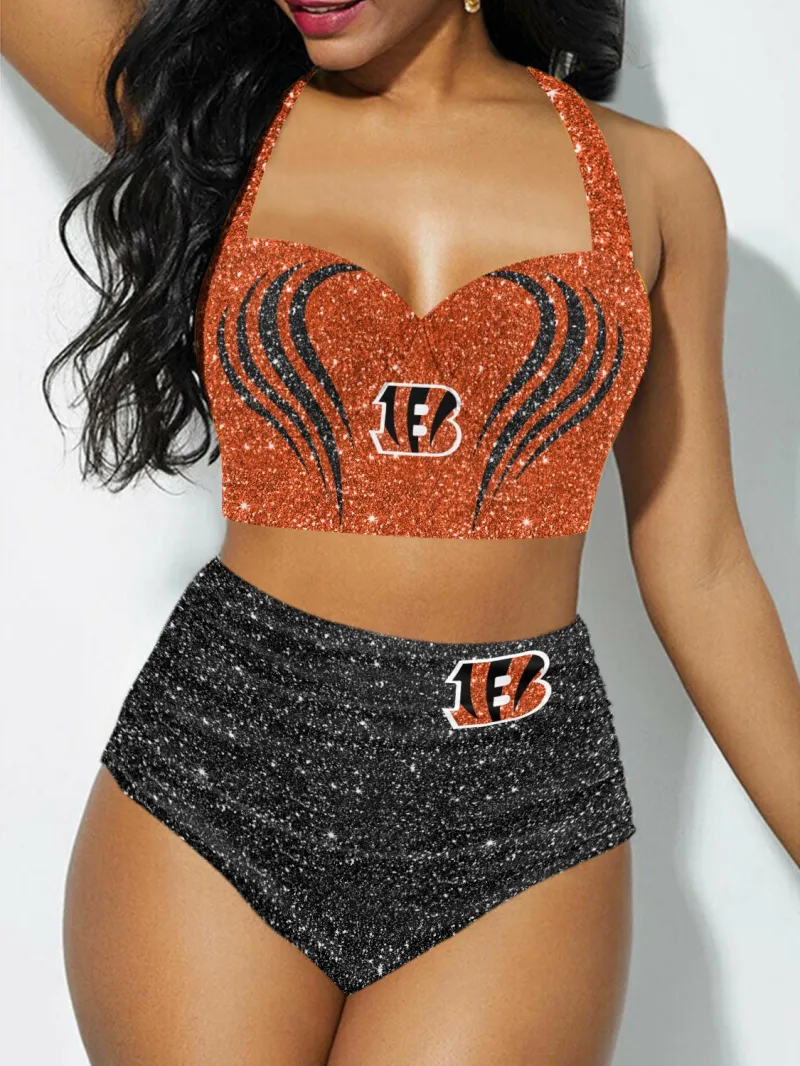 Cincinnati Bengals Sexy Print Bikini Swimsuit