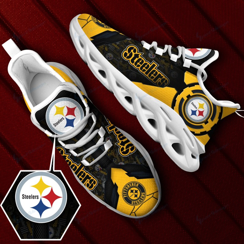 Pittsburgh Steelers Yezy Running Sneakers
