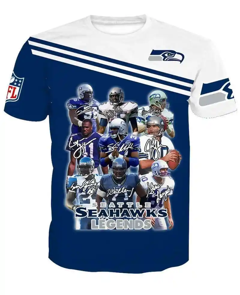 Seattle Seahawks 3D Full Printed Ugly Christmas Sweater