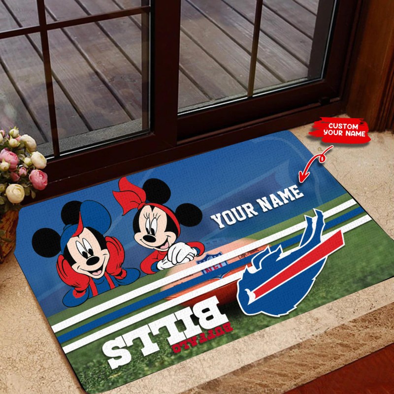 Buffalo Bills Personalized Doormat