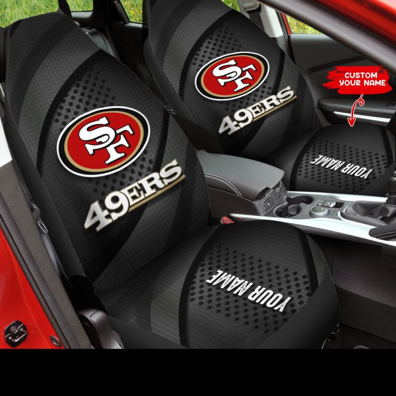 San Francisco 49ers Personalized Car Seat Covers