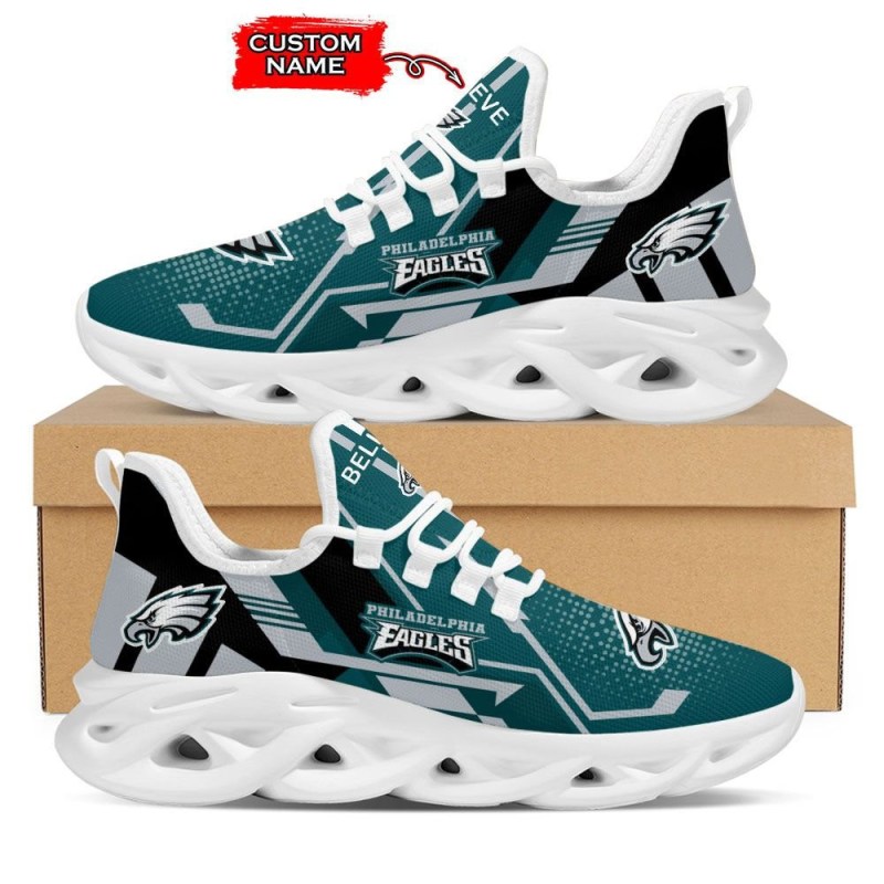 Philadelphia Eagles Personalized Yezy Running Sneakers 763