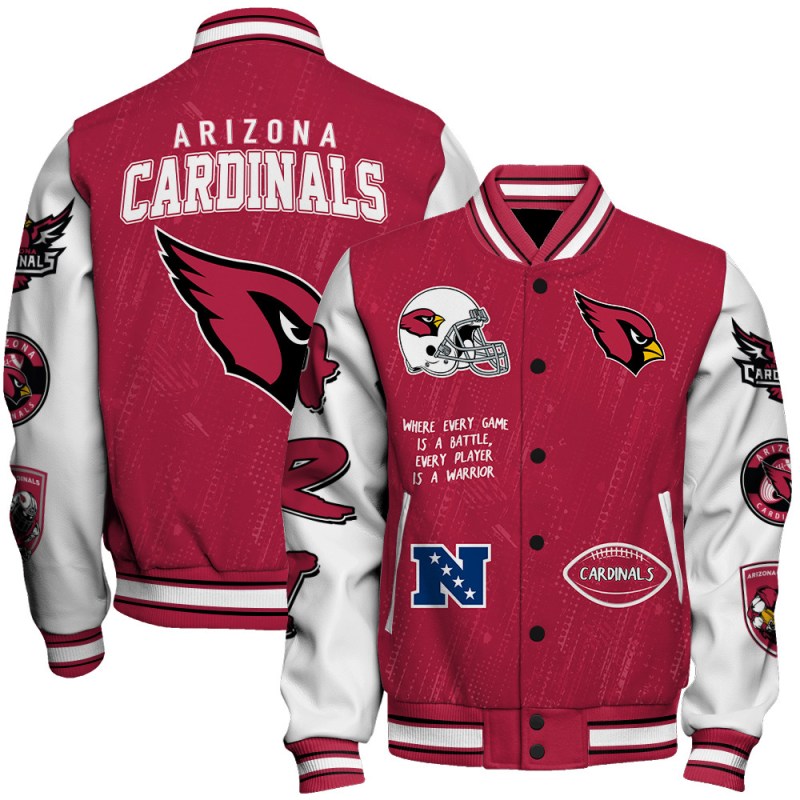 Arizona Cardinals Varsity Jacket