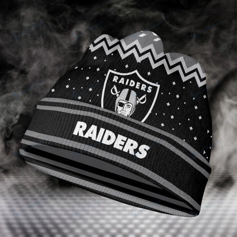 Las Vegas Raiders Wool Beanie 1