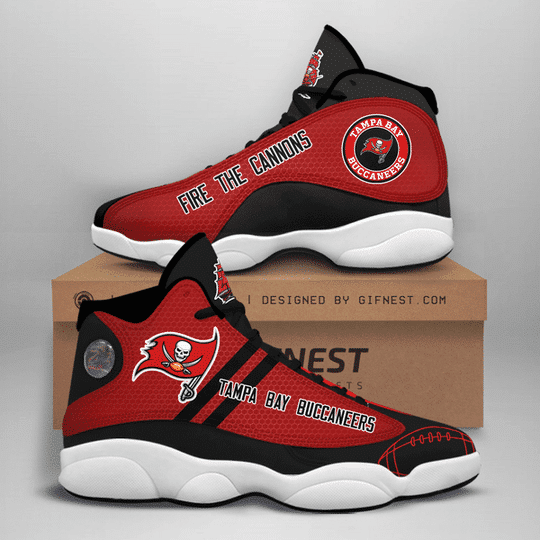 Tampa Bay Buccaneers AJD13 Sneakers Front View