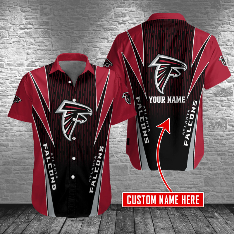 Atlanta Falcons Personalized Button Shirt