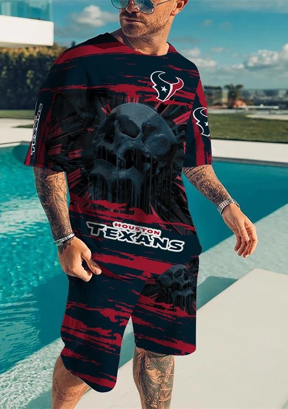 Houston Texans T-Shirt and Shorts
