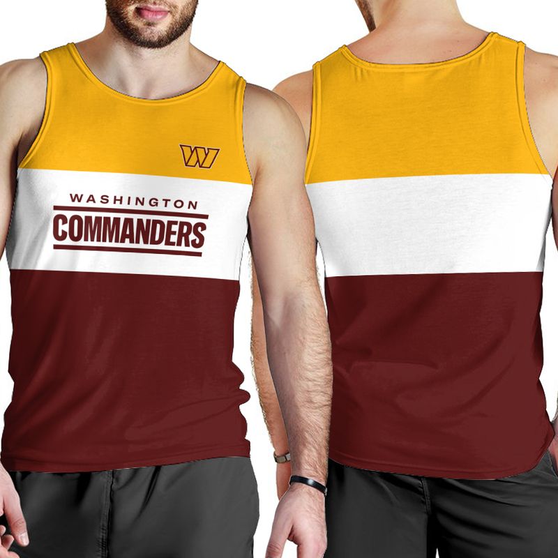 Washington Commanders Men's Tank Top