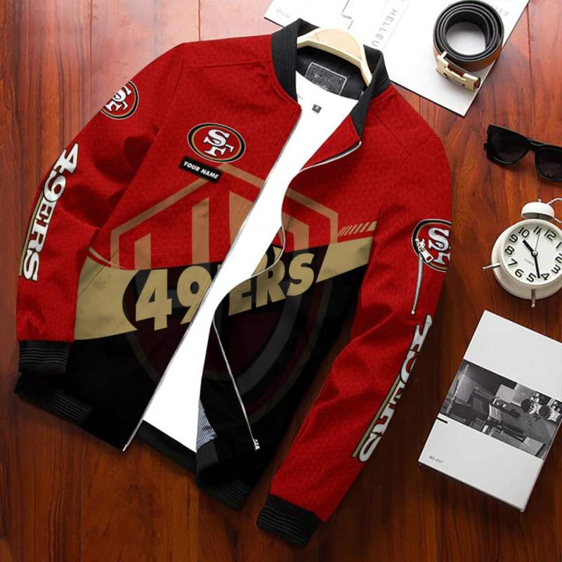 San Francisco 49ers Personalized Bomber Jacket
