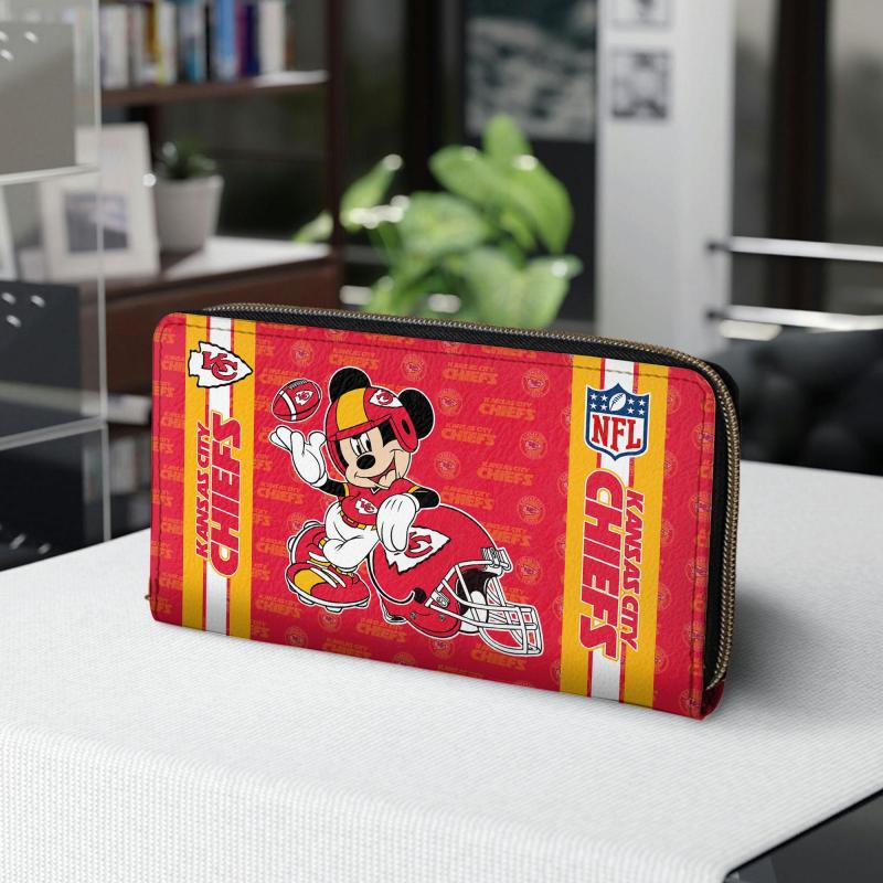 Kansas City Chiefs Wallet Mockup 3