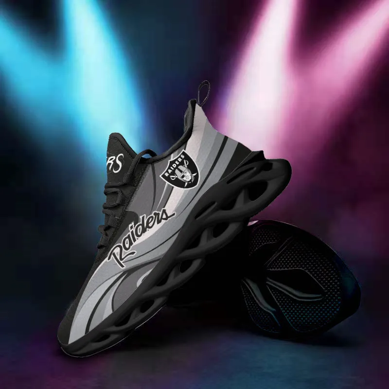 Las Vegas Raiders Sneakers Side View