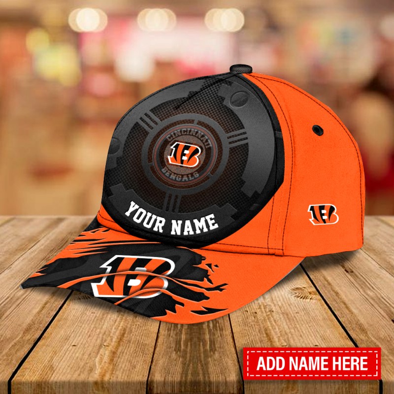 Cincinnati Bengals Personalized Classic Cap