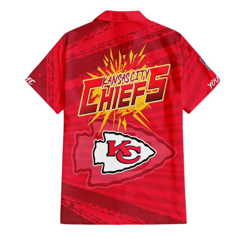 Kansas City Chiefs Hawaiian Shirt Design