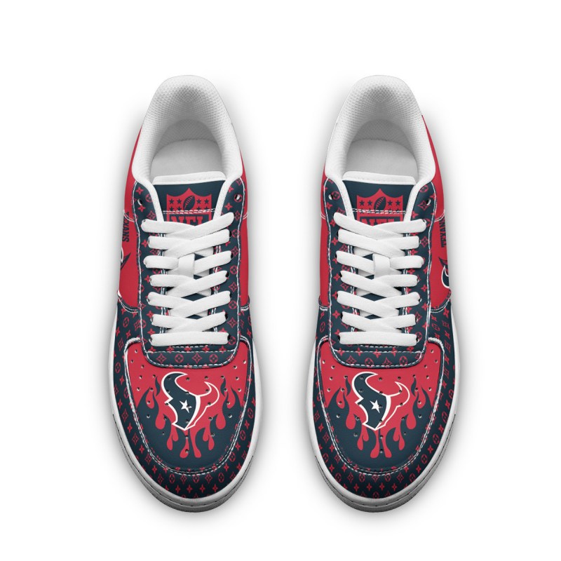 Houston Texans AF1 Shoes Detail