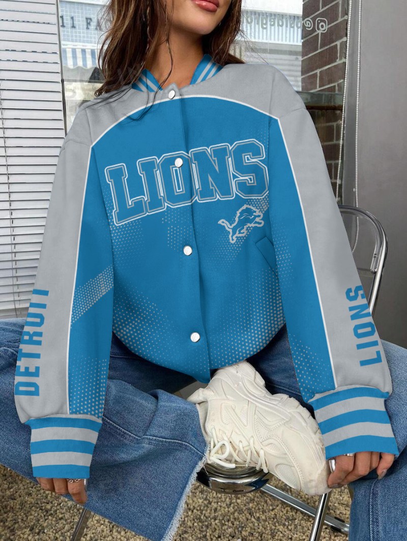 Detroit Lions Varsity Jacket