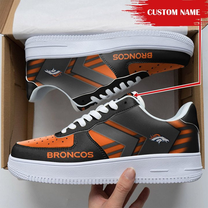 Denver Broncos Personalized AF1 Shoes