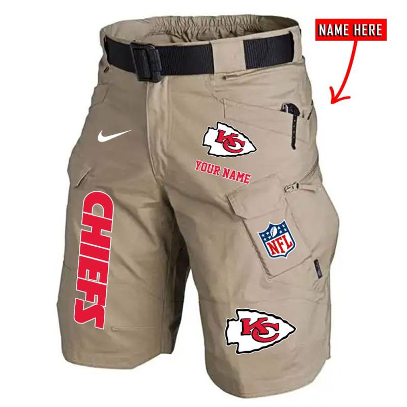 Kansas City Chiefs Front Pockets Men Shorts