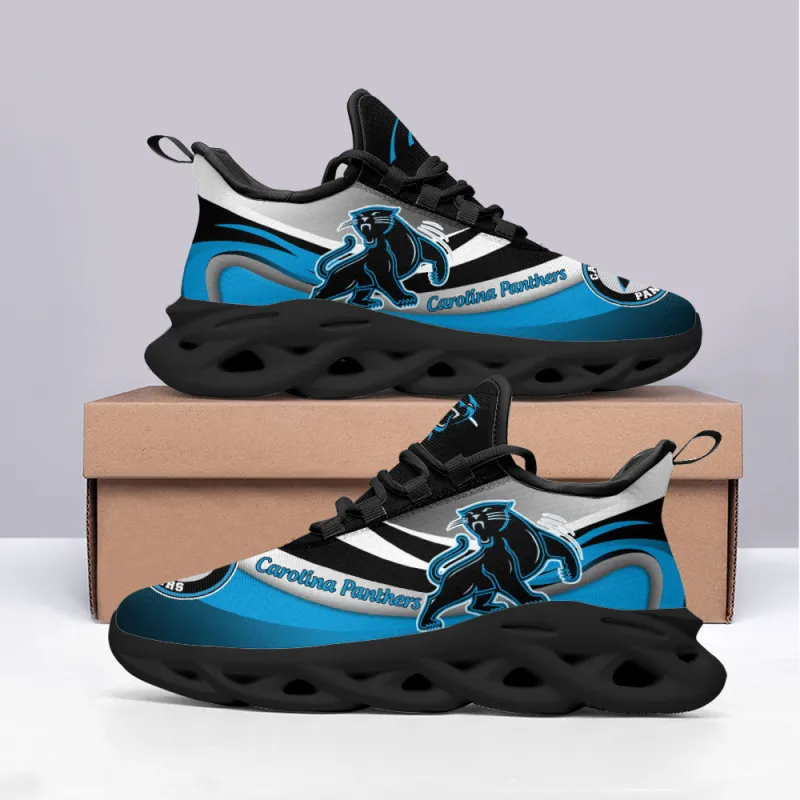 Carolina Panthers Yezy Running Sneakers