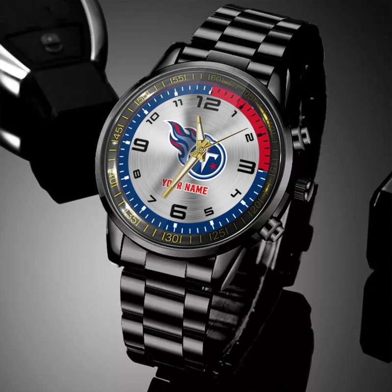 Tennessee Titans Black Fashion Watch