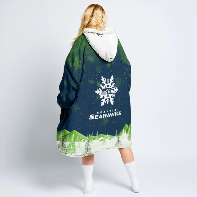 Seattle Seahawks Snug Hoodie Details